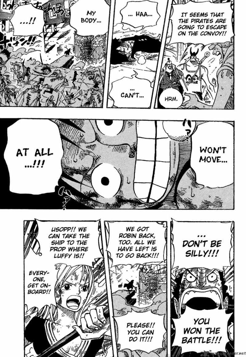 One Piece - Chapter 428 : Let S Go Back