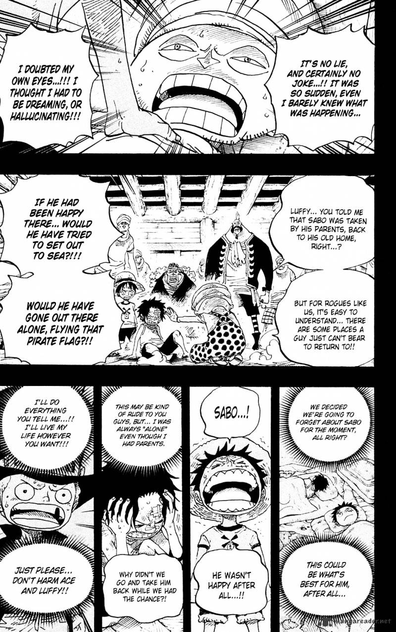 One Piece - Chapter 588 : Sabo`s Ocean