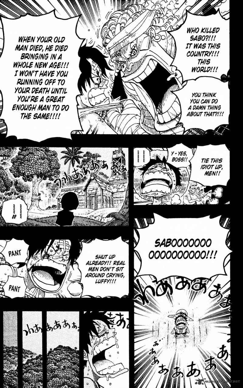 One Piece - Chapter 588 : Sabo`s Ocean