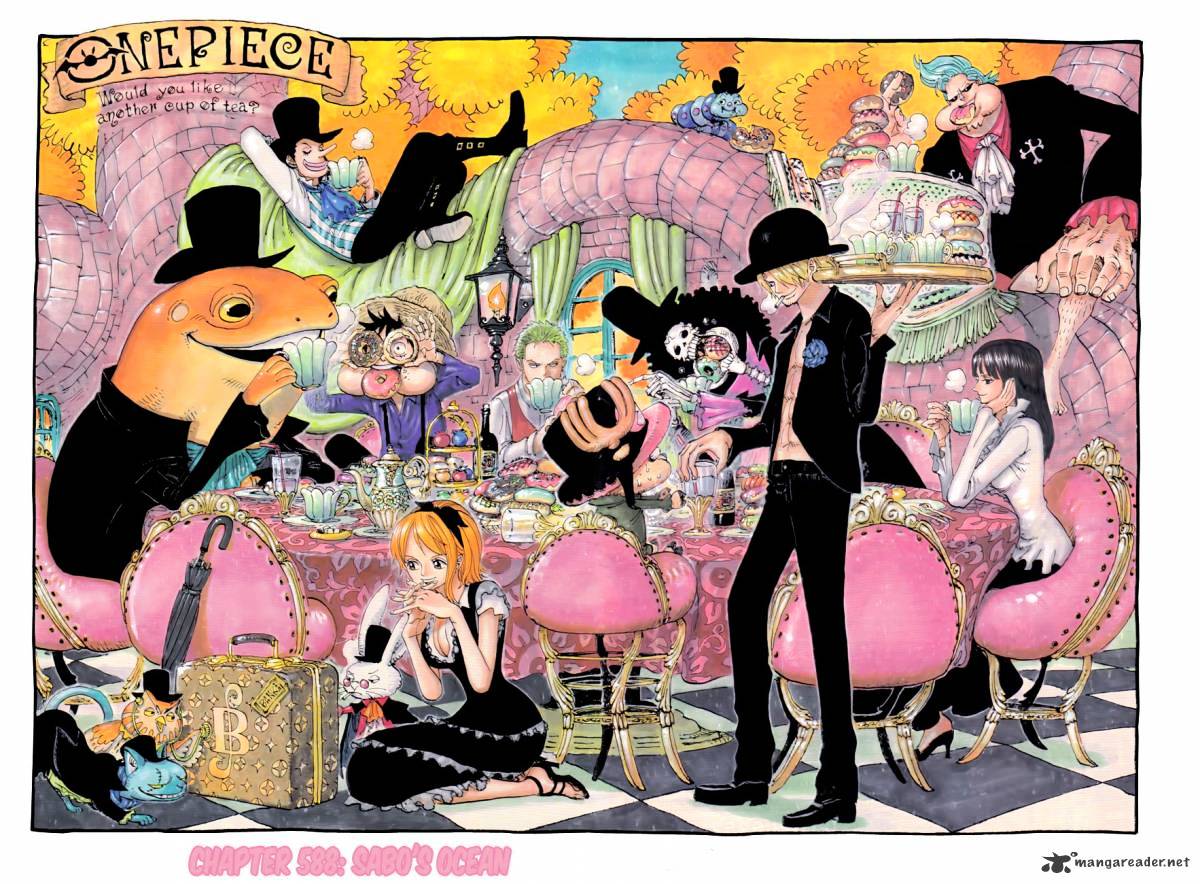 One Piece - Chapter 588 : Sabo`s Ocean