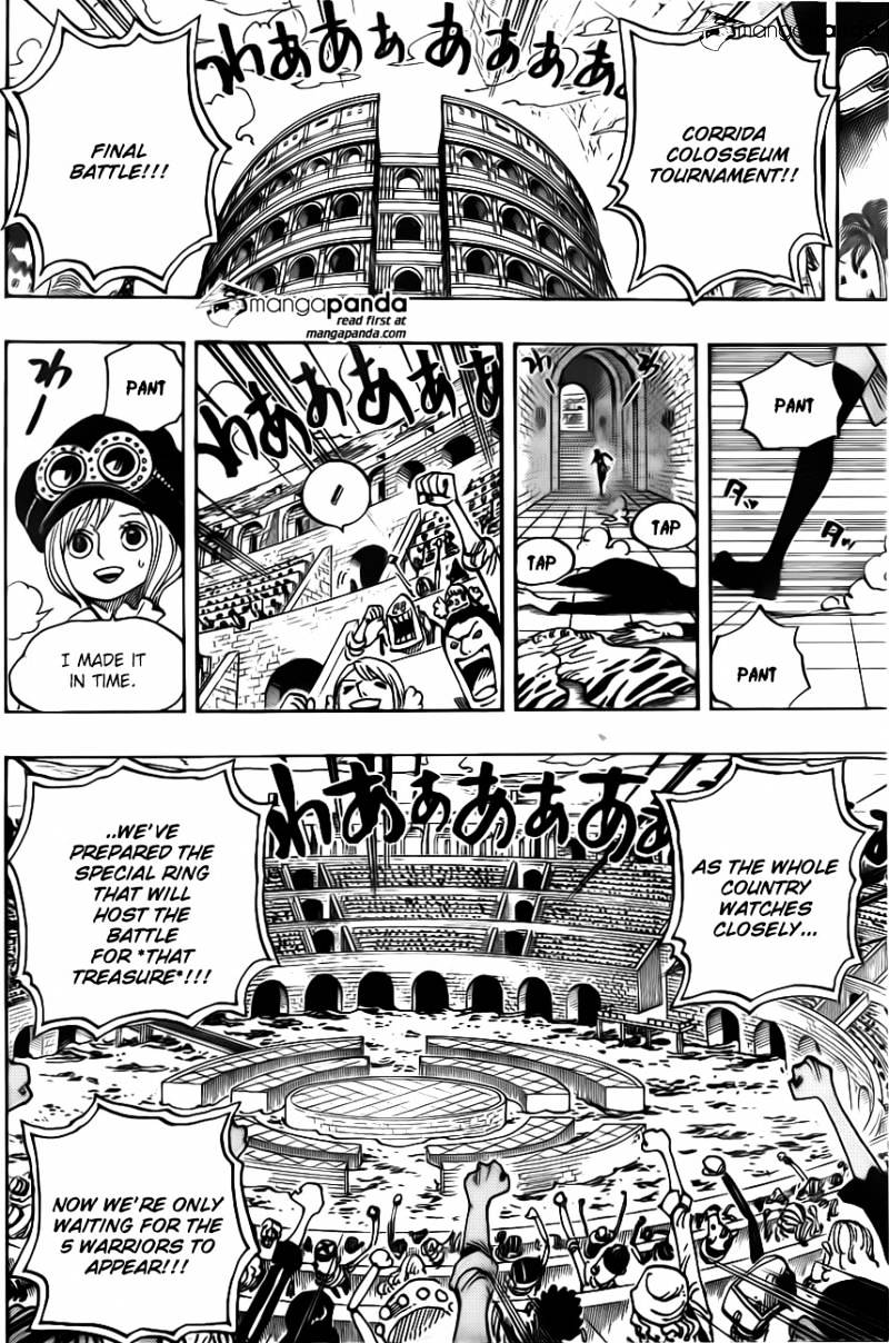 One Piece - Chapter 735 : Fujitora S Intentions