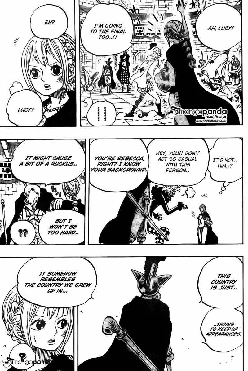 One Piece - Chapter 735 : Fujitora S Intentions