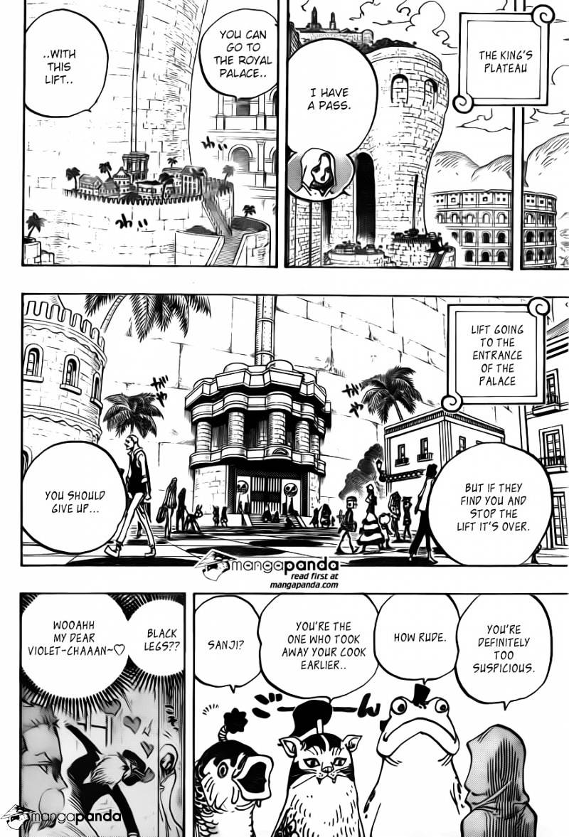 One Piece - Chapter 735 : Fujitora S Intentions