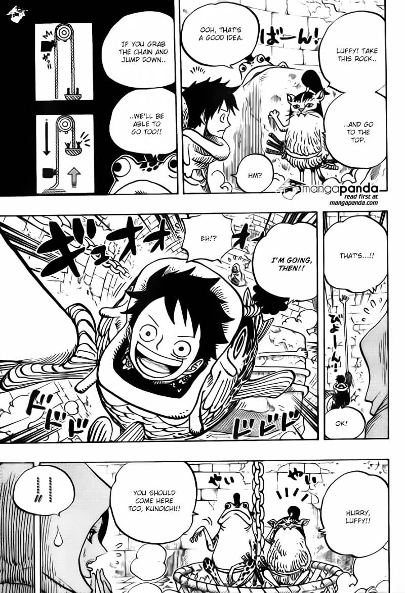 One Piece - Chapter 735 : Fujitora S Intentions