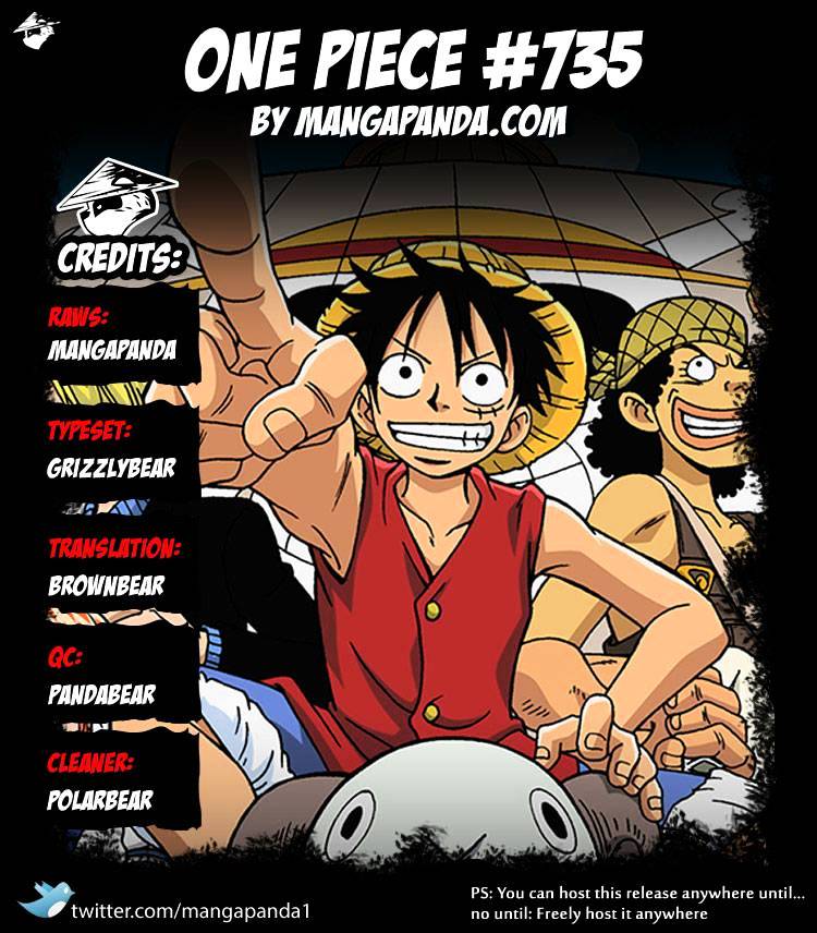 One Piece - Chapter 735 : Fujitora S Intentions