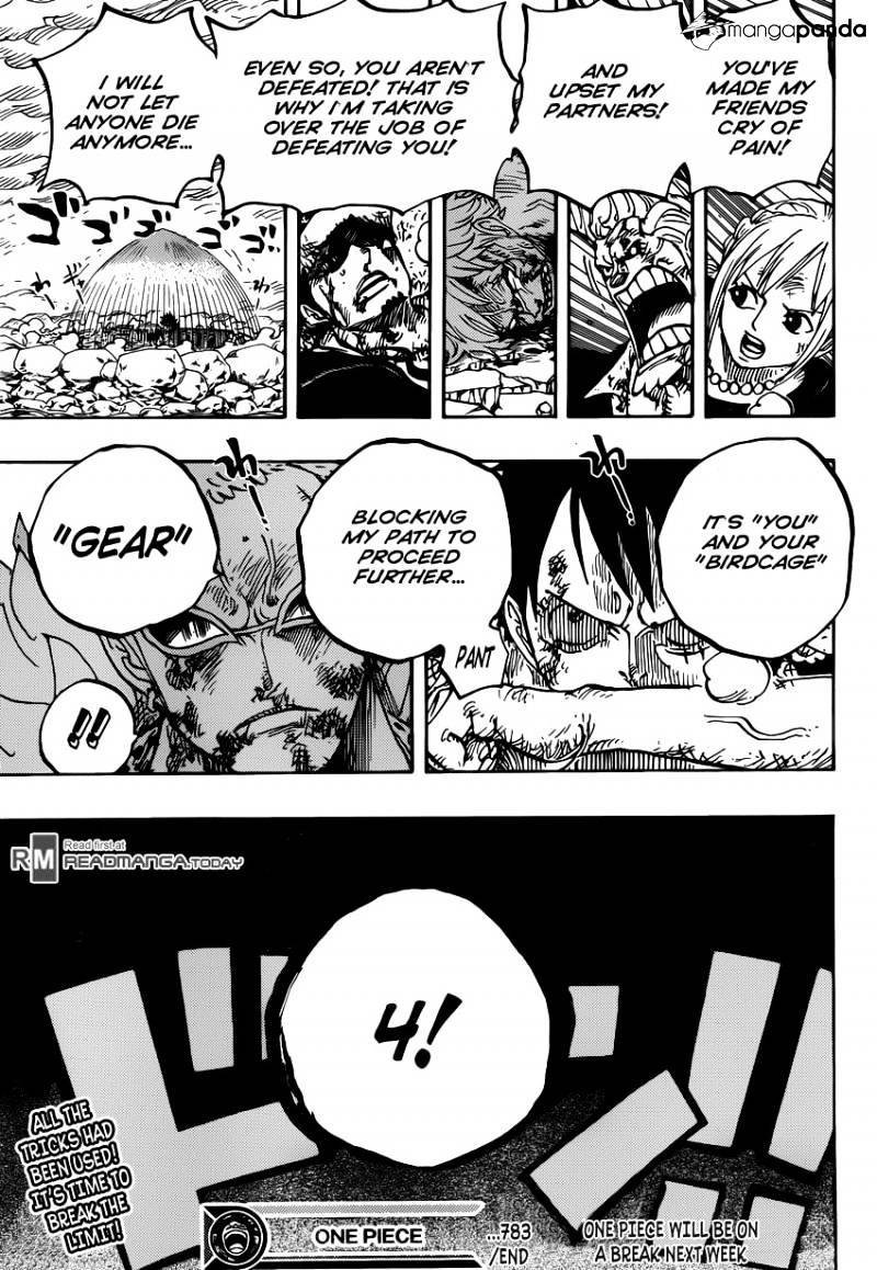 One Piece - Chapter 783 : Path Blocking