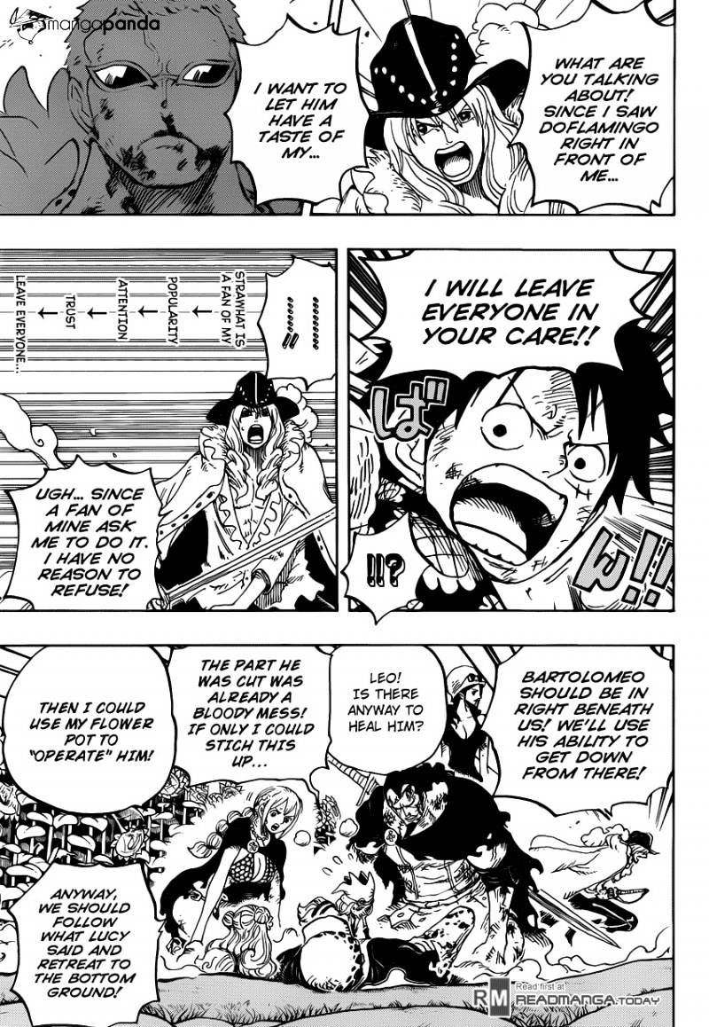 One Piece - Chapter 783 : Path Blocking