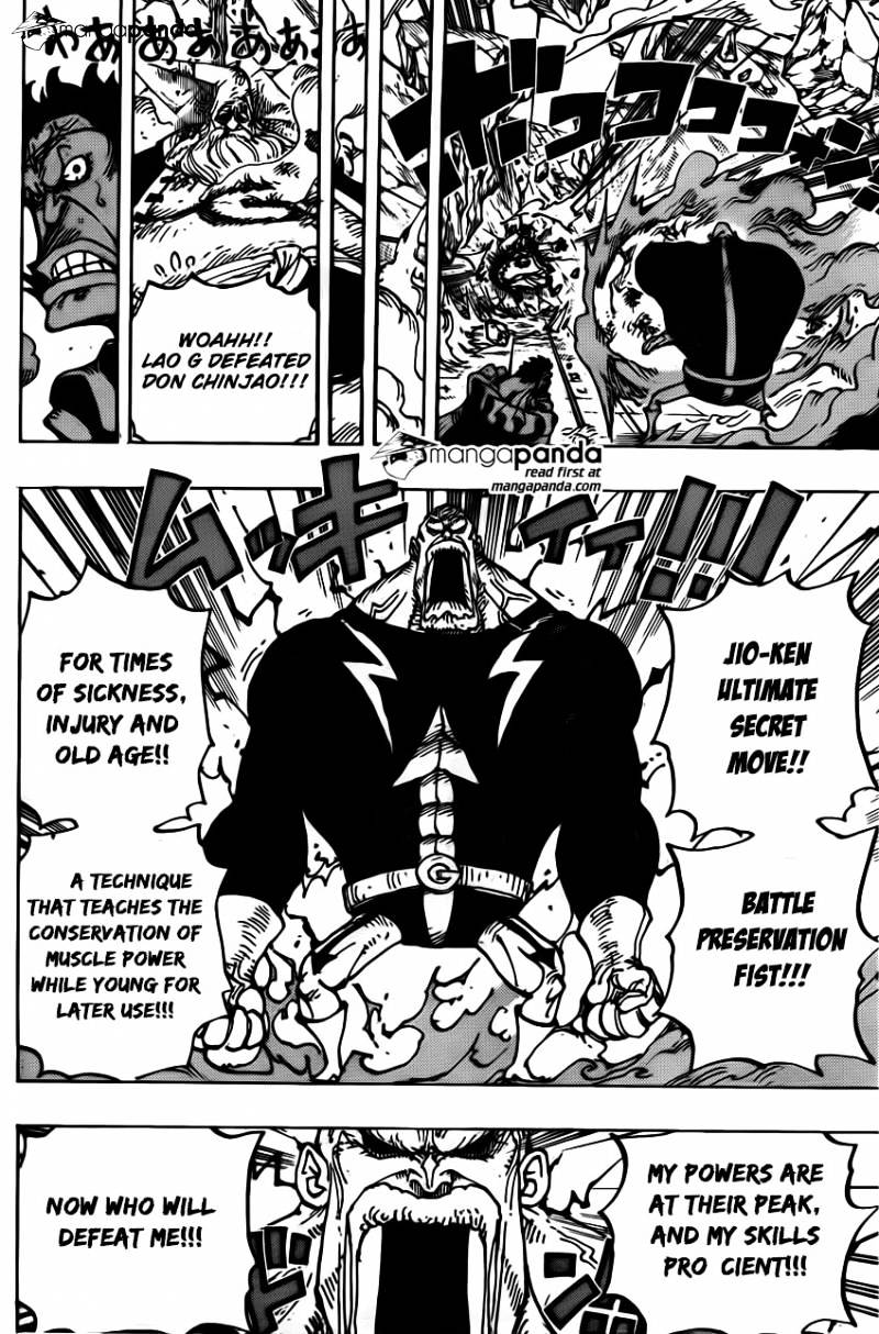 One Piece - Chapter 771 : Sai, Leader Of The Happo Navy