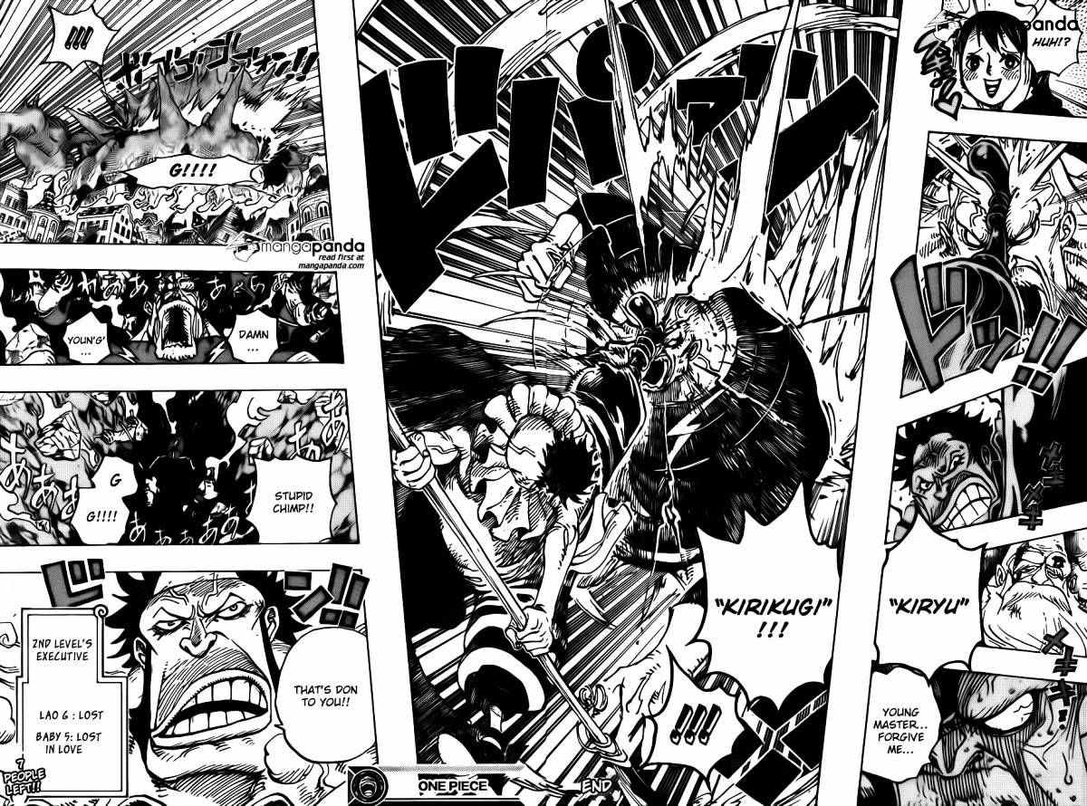 One Piece - Chapter 771 : Sai, Leader Of The Happo Navy