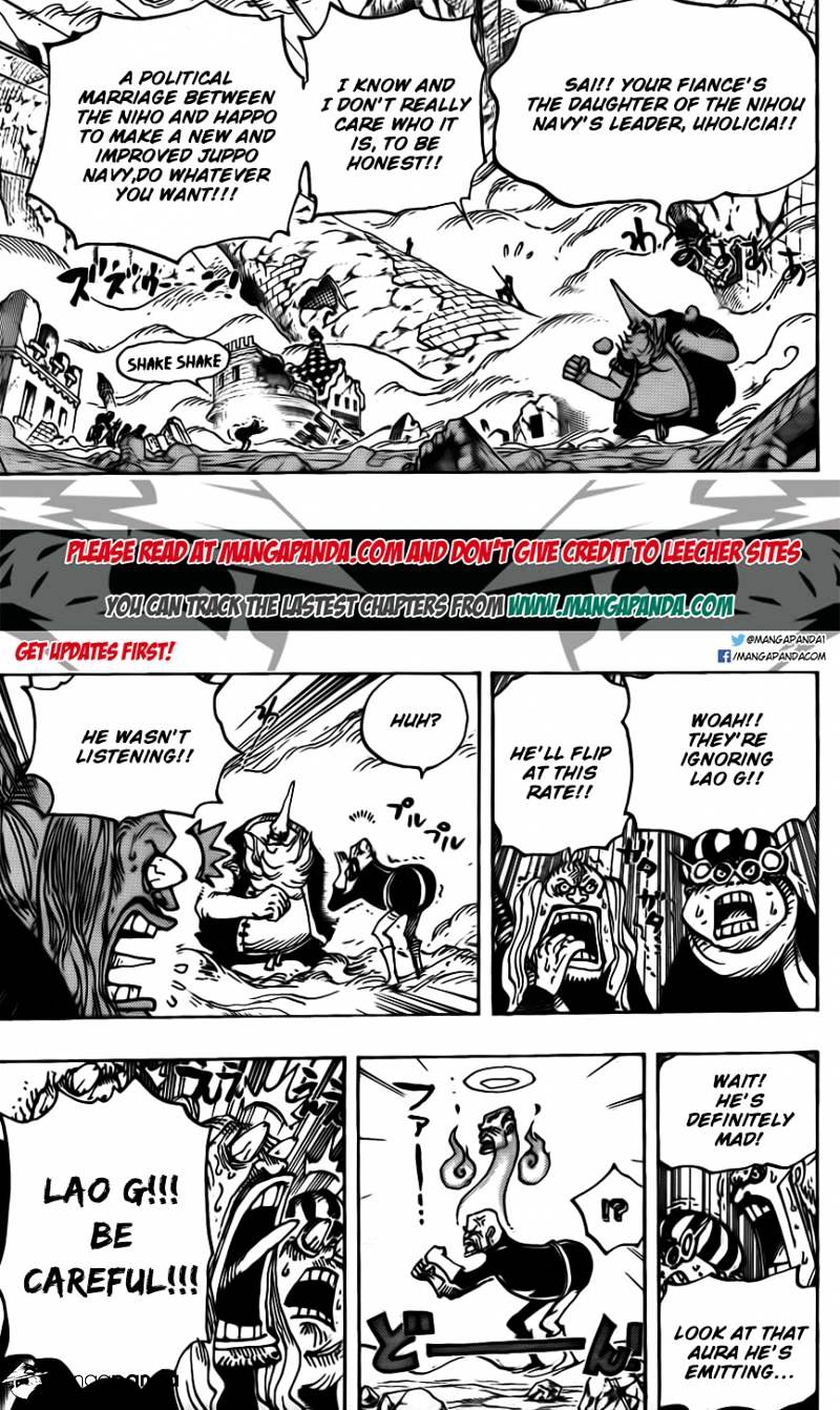 One Piece - Chapter 771 : Sai, Leader Of The Happo Navy