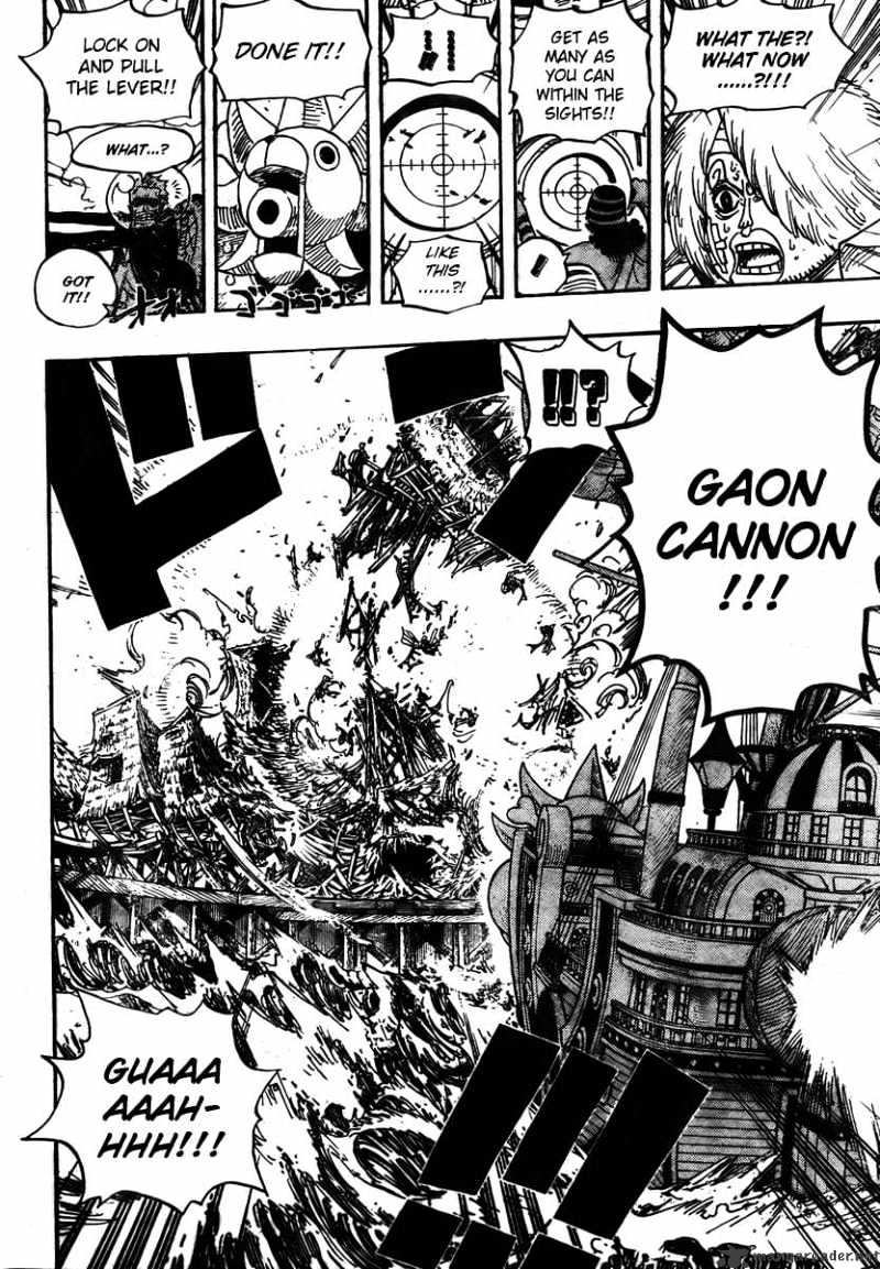 One Piece - Chapter 495 : The Gaon Canon