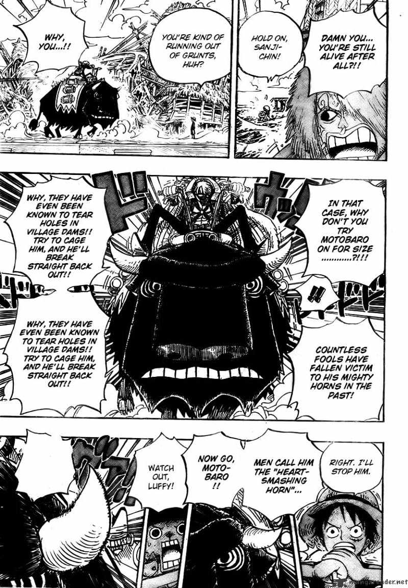 One Piece - Chapter 495 : The Gaon Canon