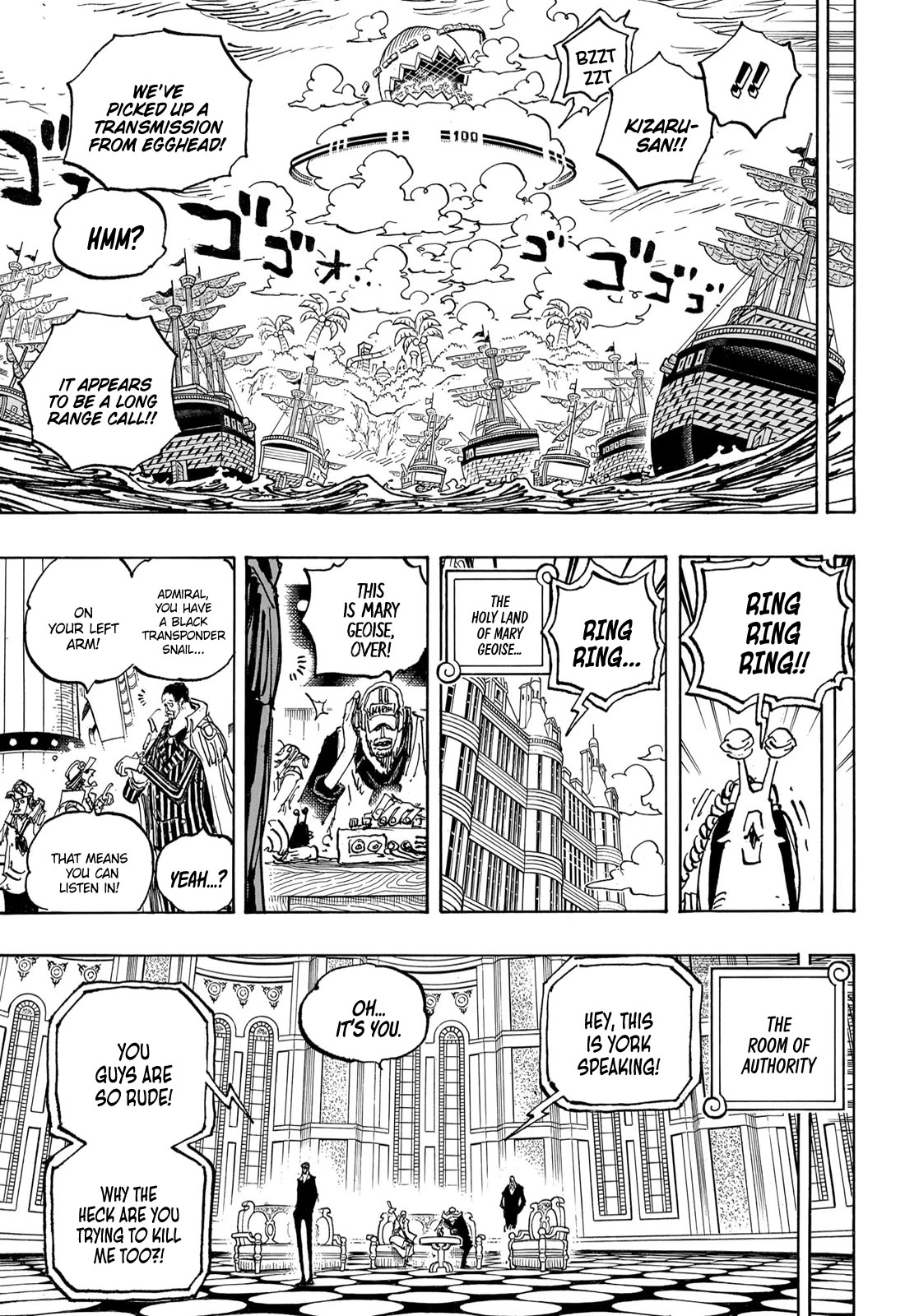 One Piece - Chapter 1089: Under Siege