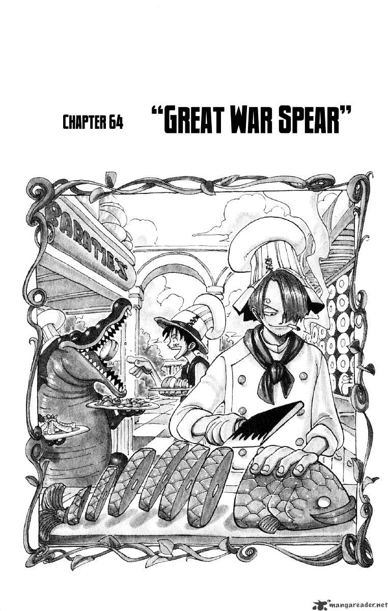 One Piece - Chapter 64 : Ultimate Weapon