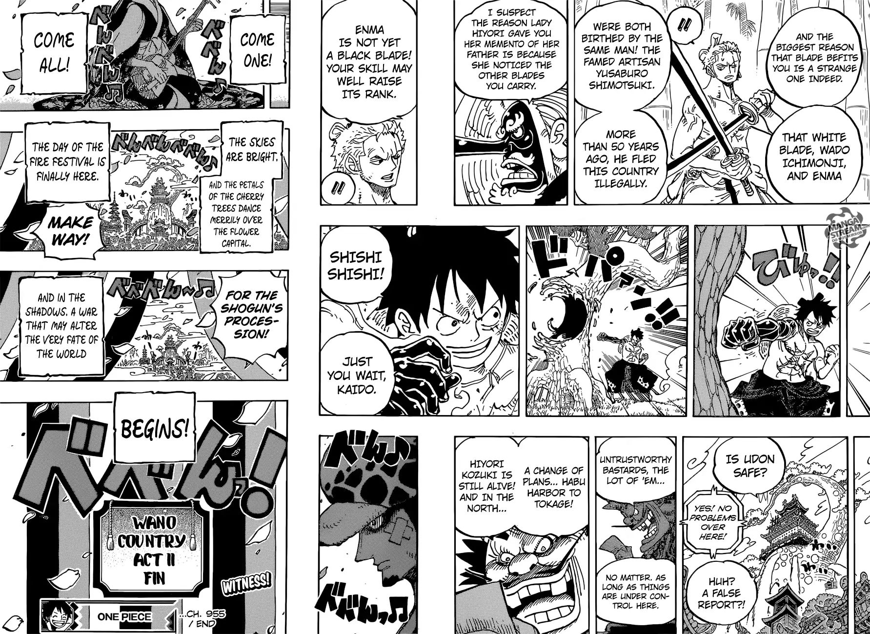 One Piece - Chapter 955: Enma