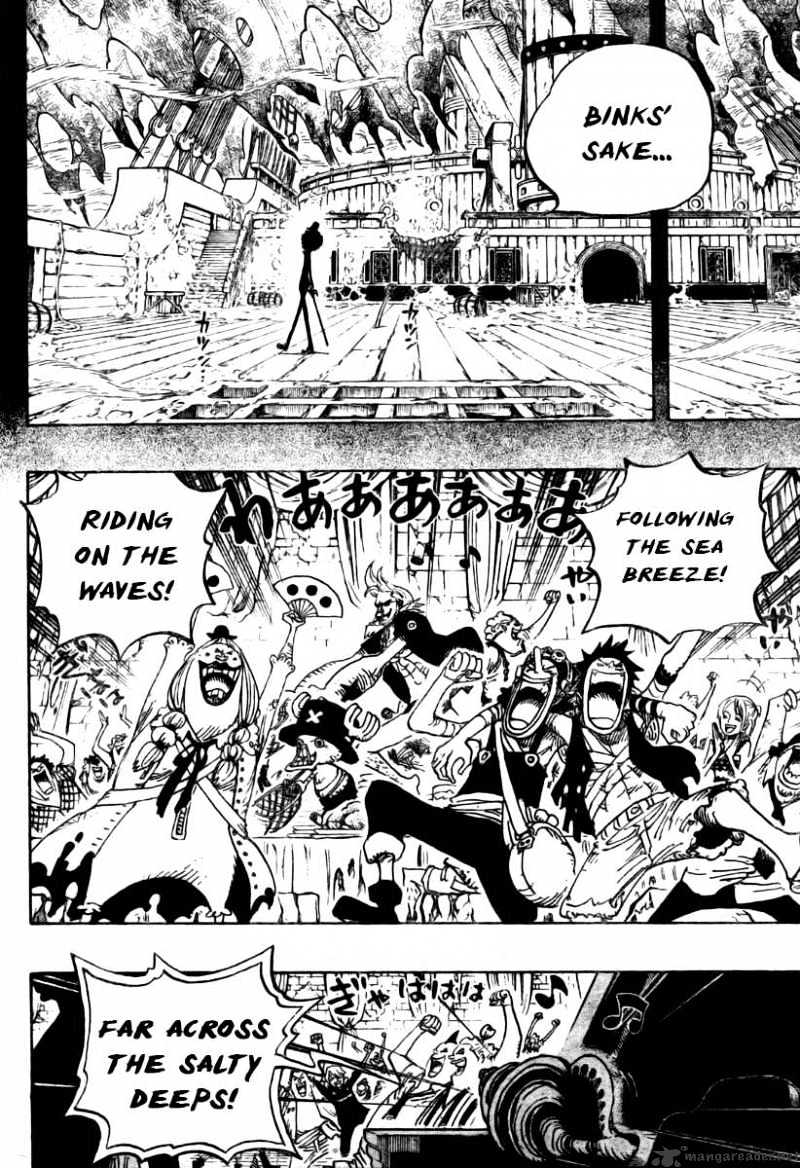 One Piece - Chapter 488 : Song Of Life