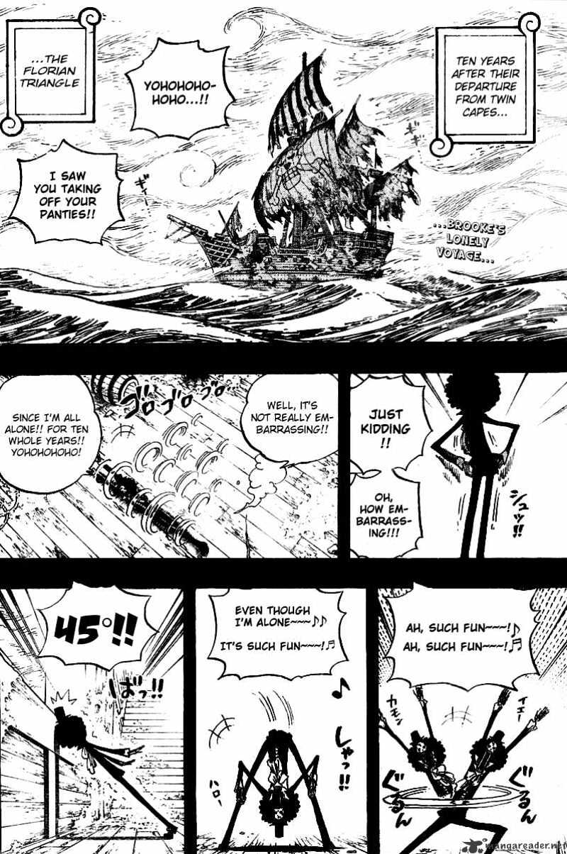 One Piece - Chapter 488 : Song Of Life