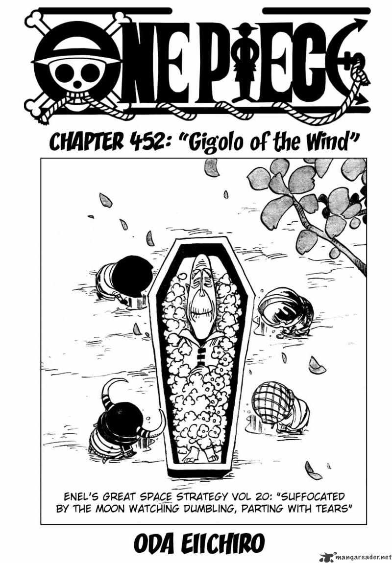 One Piece - Chapter 452 : Jigorou Of The Wind