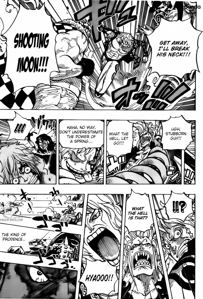 One Piece - Chapter 709 : King Punch!!