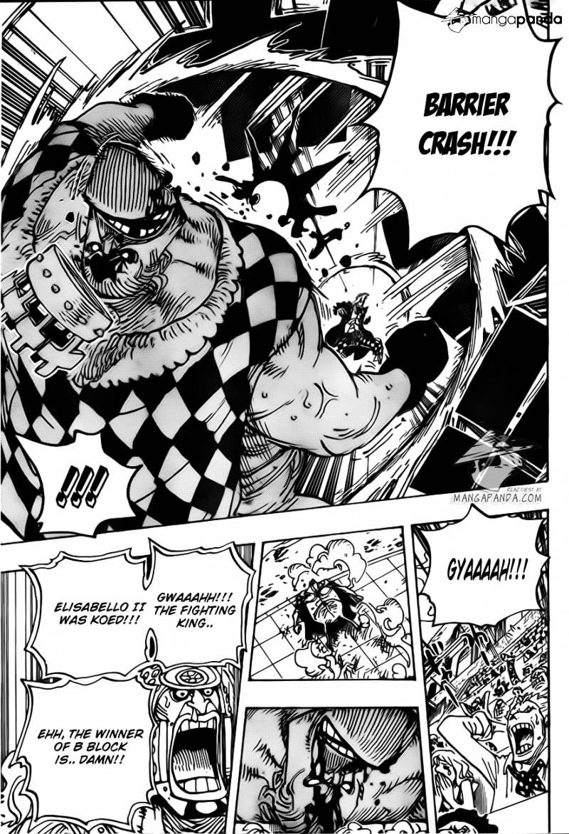 One Piece - Chapter 709 : King Punch!!