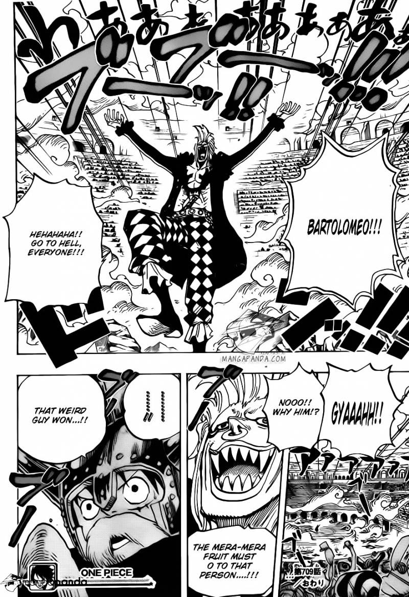 One Piece - Chapter 709 : King Punch!!