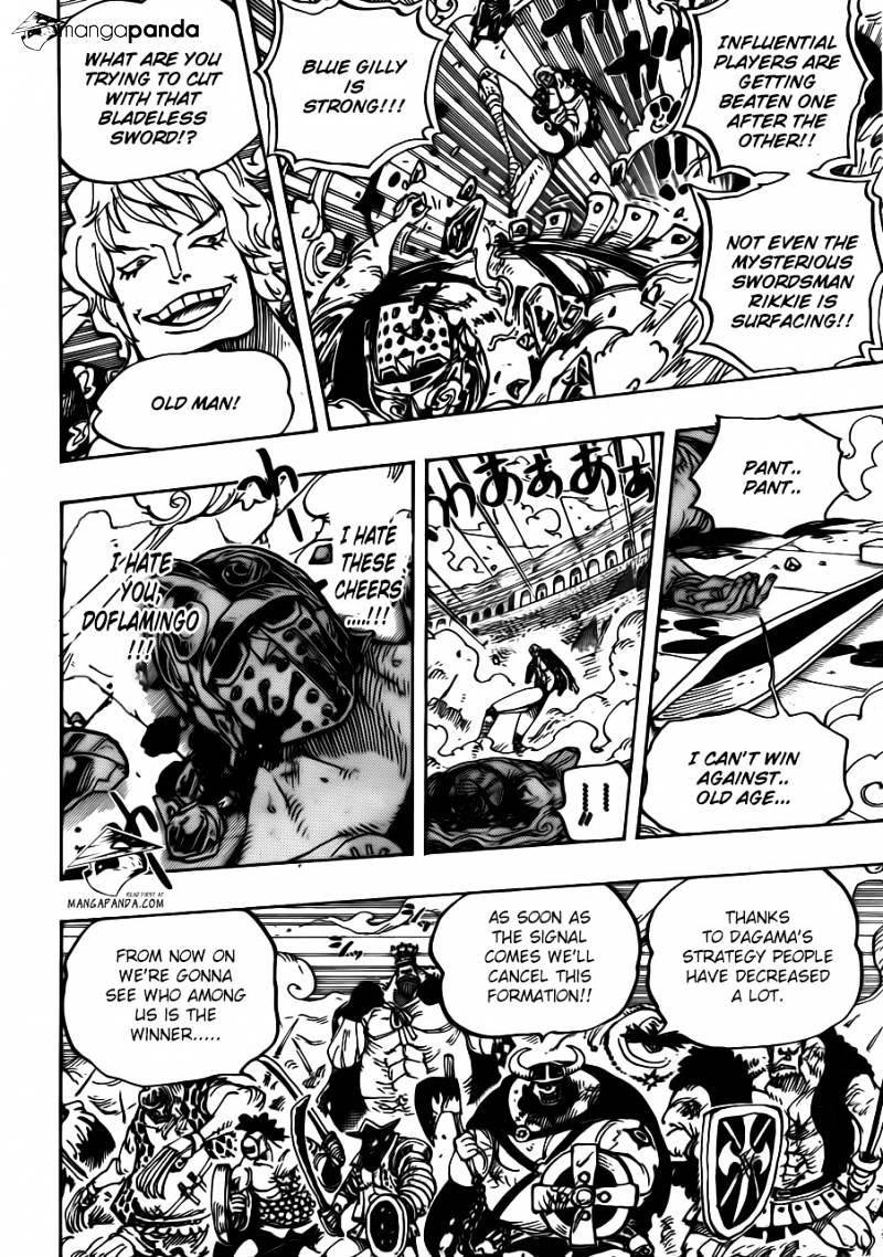 One Piece - Chapter 709 : King Punch!!