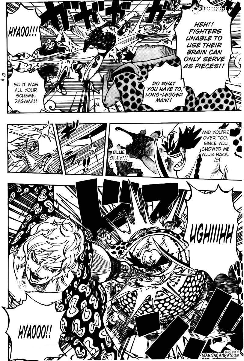 One Piece - Chapter 709 : King Punch!!