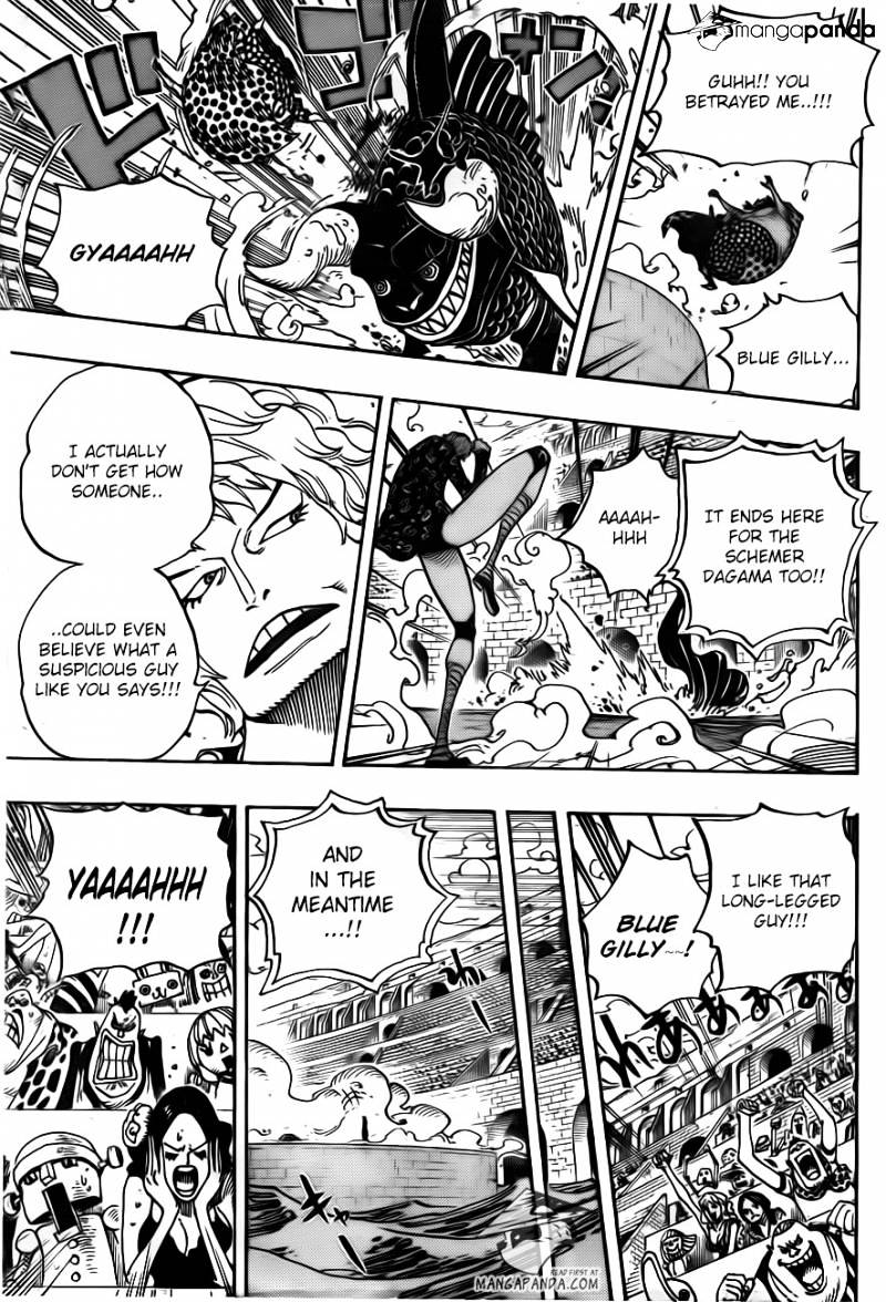 One Piece - Chapter 709 : King Punch!!