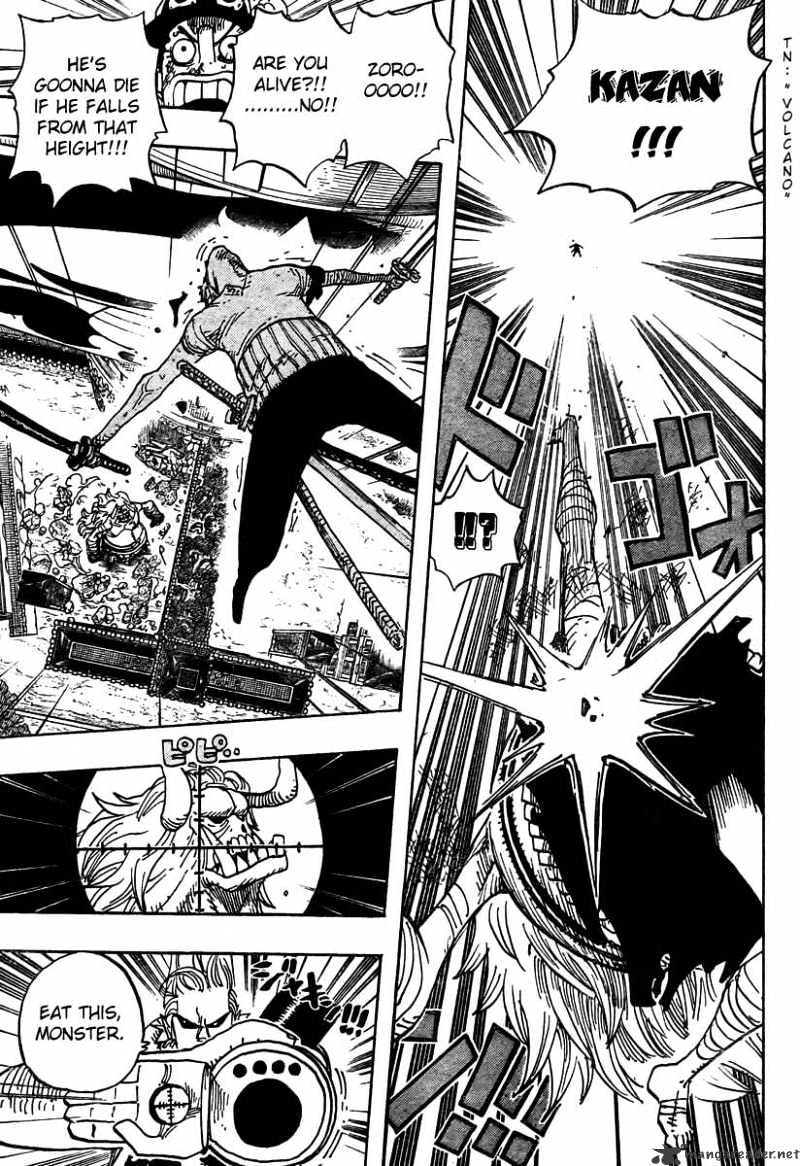 One Piece - Chapter 470 : Oz Vs The Strawhat Crew