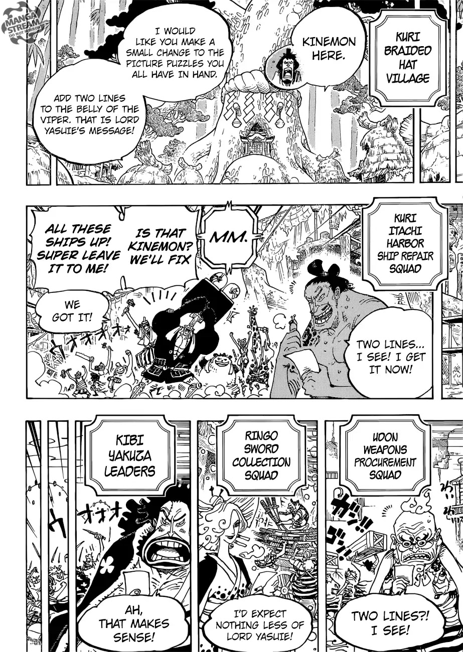 One Piece - Chapter 954: Like A Dragon Growing Wings