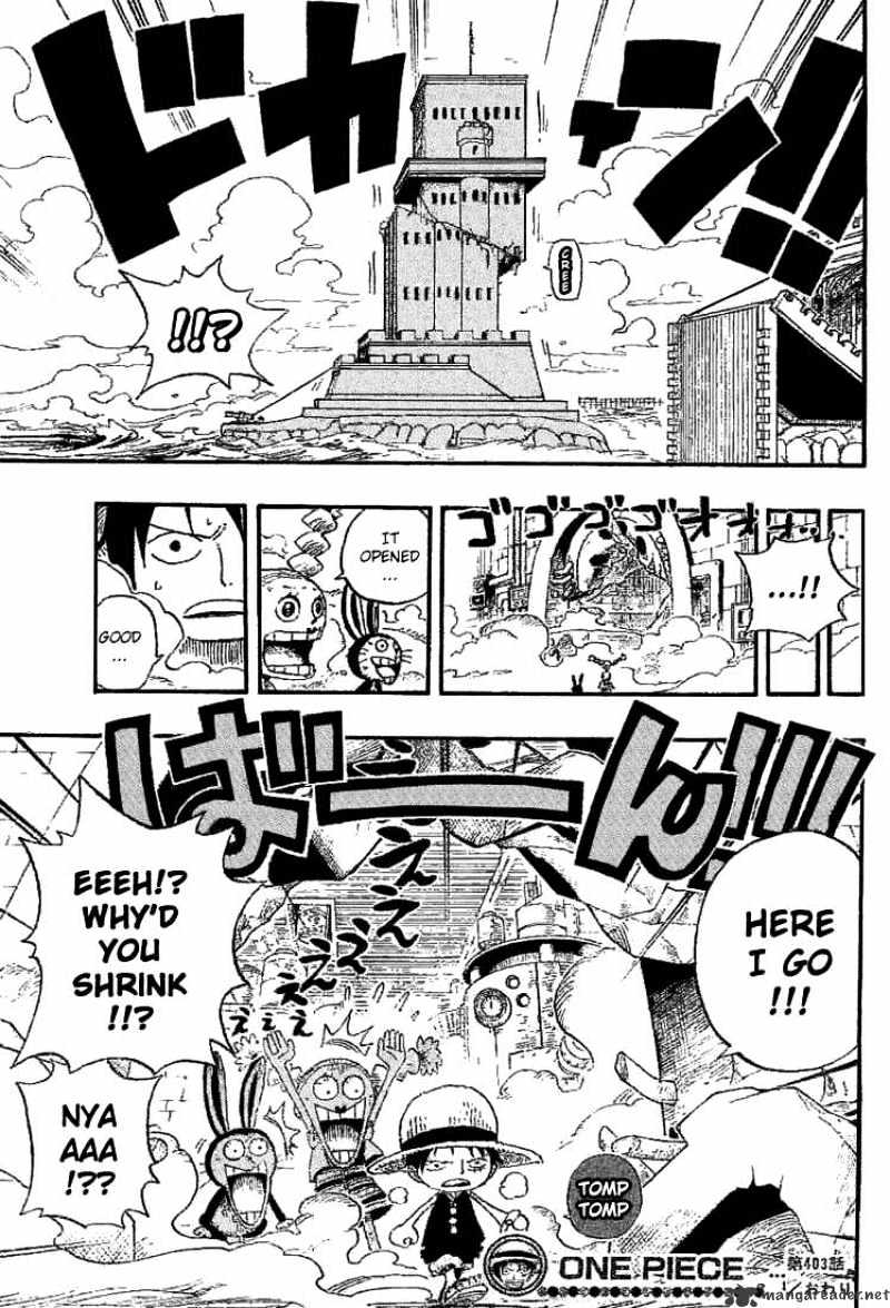 One Piece - Chapter 403 : Mr. Kishido