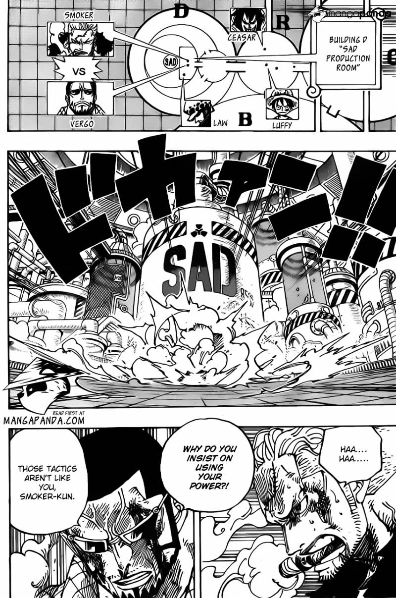 One Piece - Chapter 690 : Sad