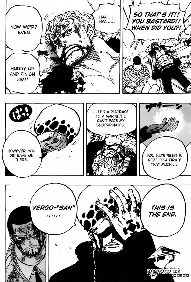 One Piece - Chapter 690 : Sad