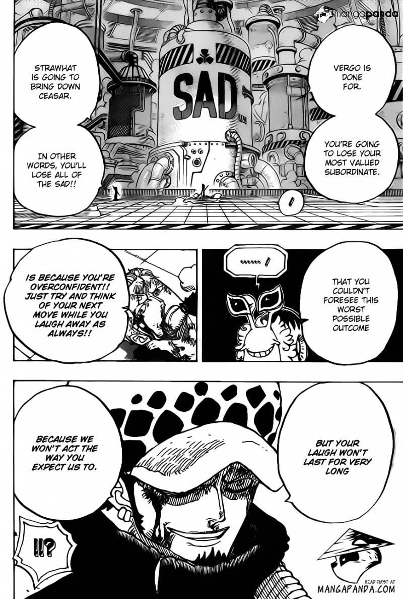 One Piece - Chapter 690 : Sad