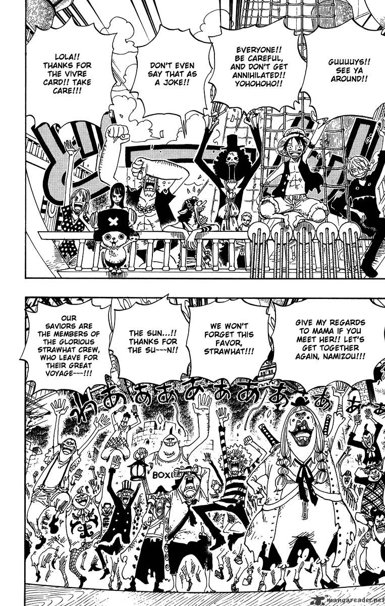 One Piece - Chapter 490 : Onward Once More