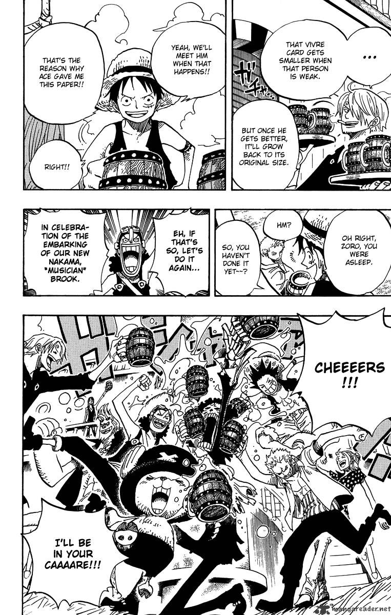 One Piece - Chapter 490 : Onward Once More