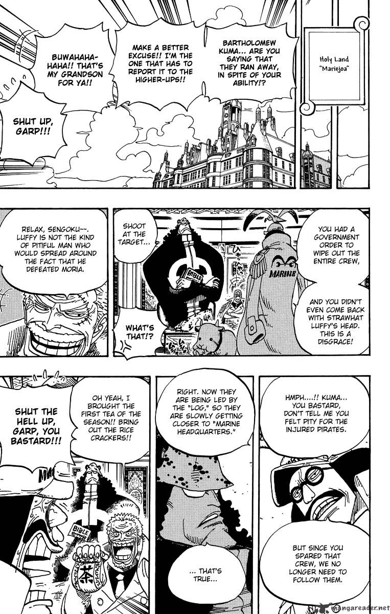 One Piece - Chapter 490 : Onward Once More