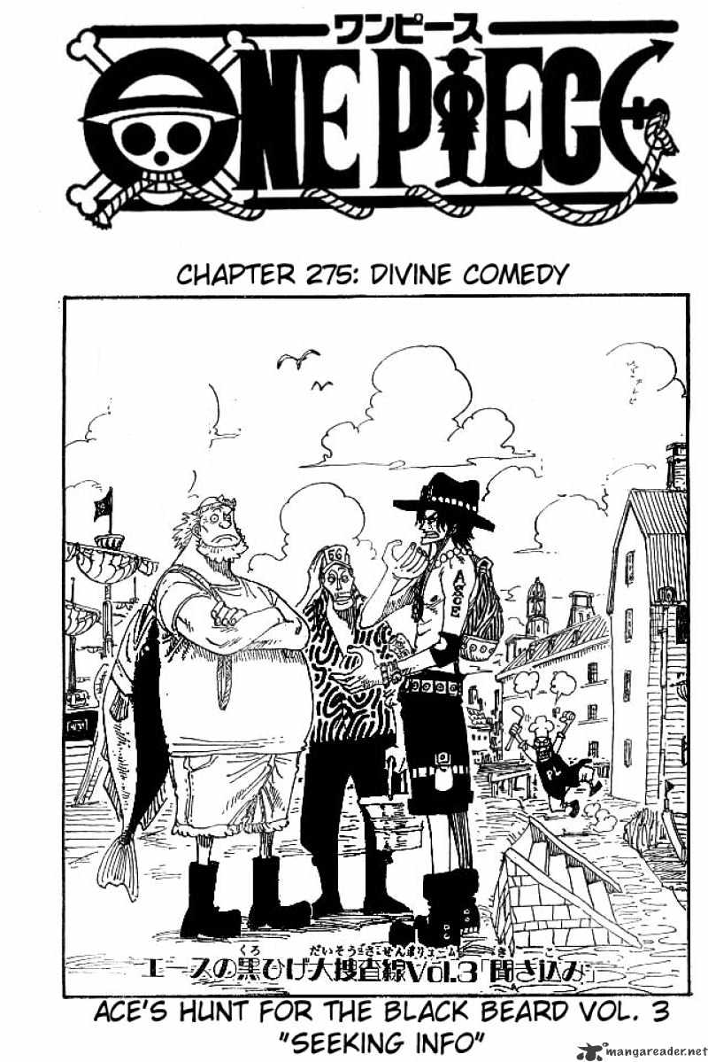 One Piece - Chapter 275 : Divine Comedy