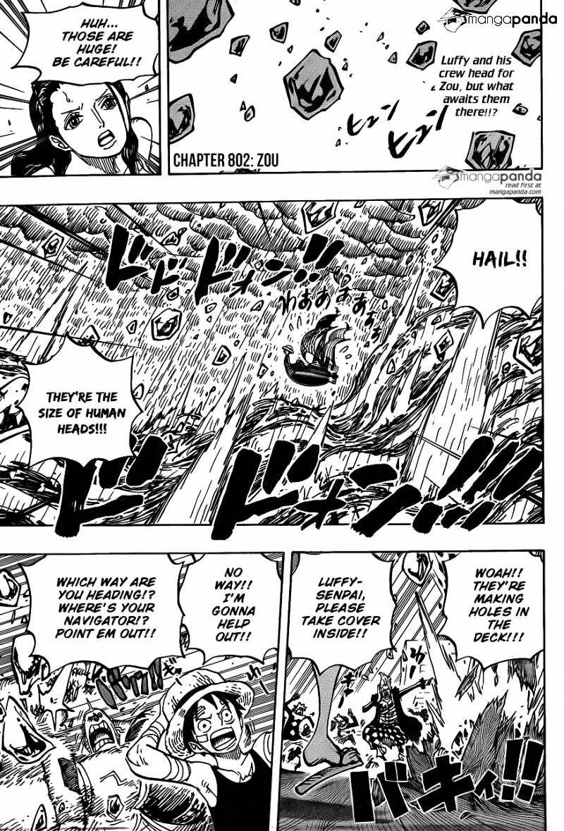 One Piece - Chapter 802 : Zou