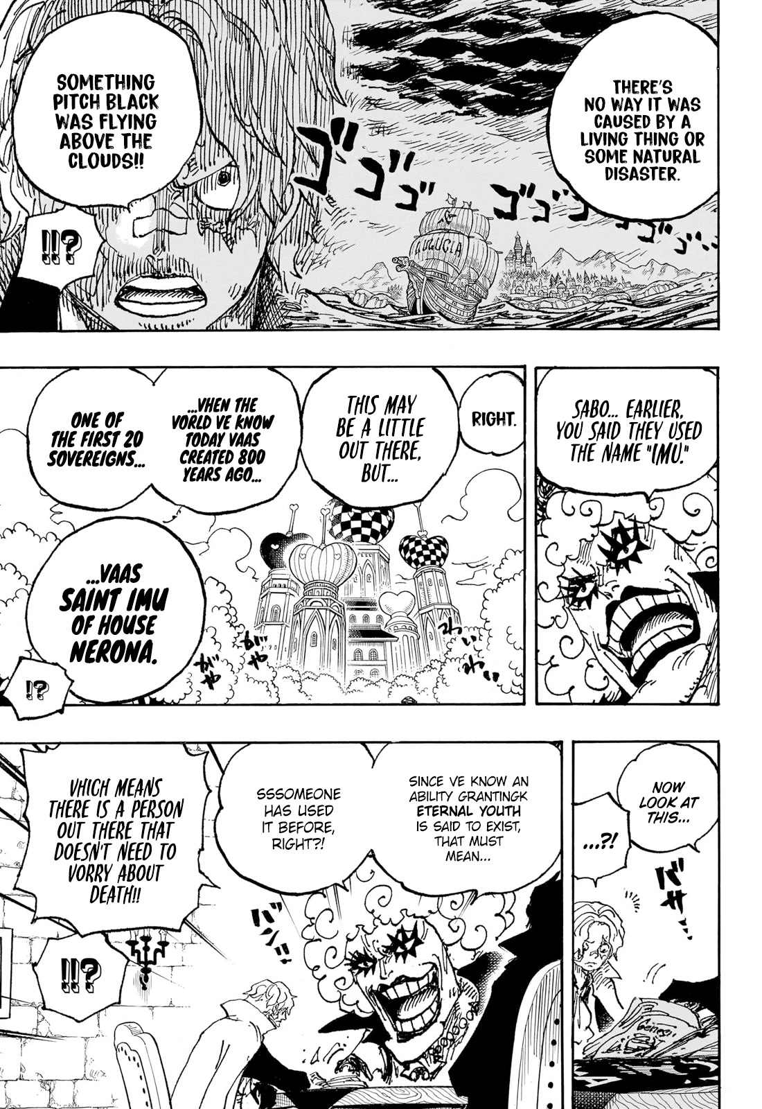 One Piece - Chapter 1086: The Five Elder Planets