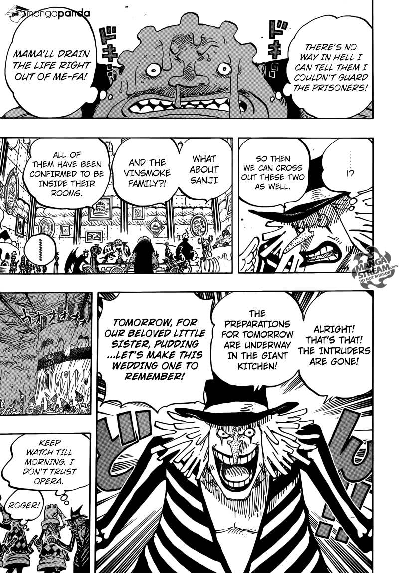 One Piece - Chapter 854 : What Are You Doing!??