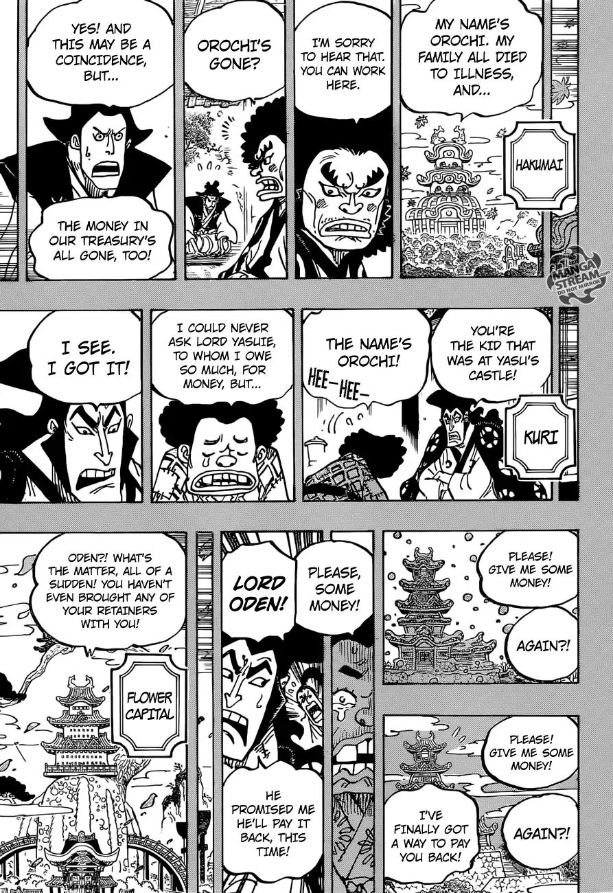 One Piece - Chapter 965: The Kurozumi Plot