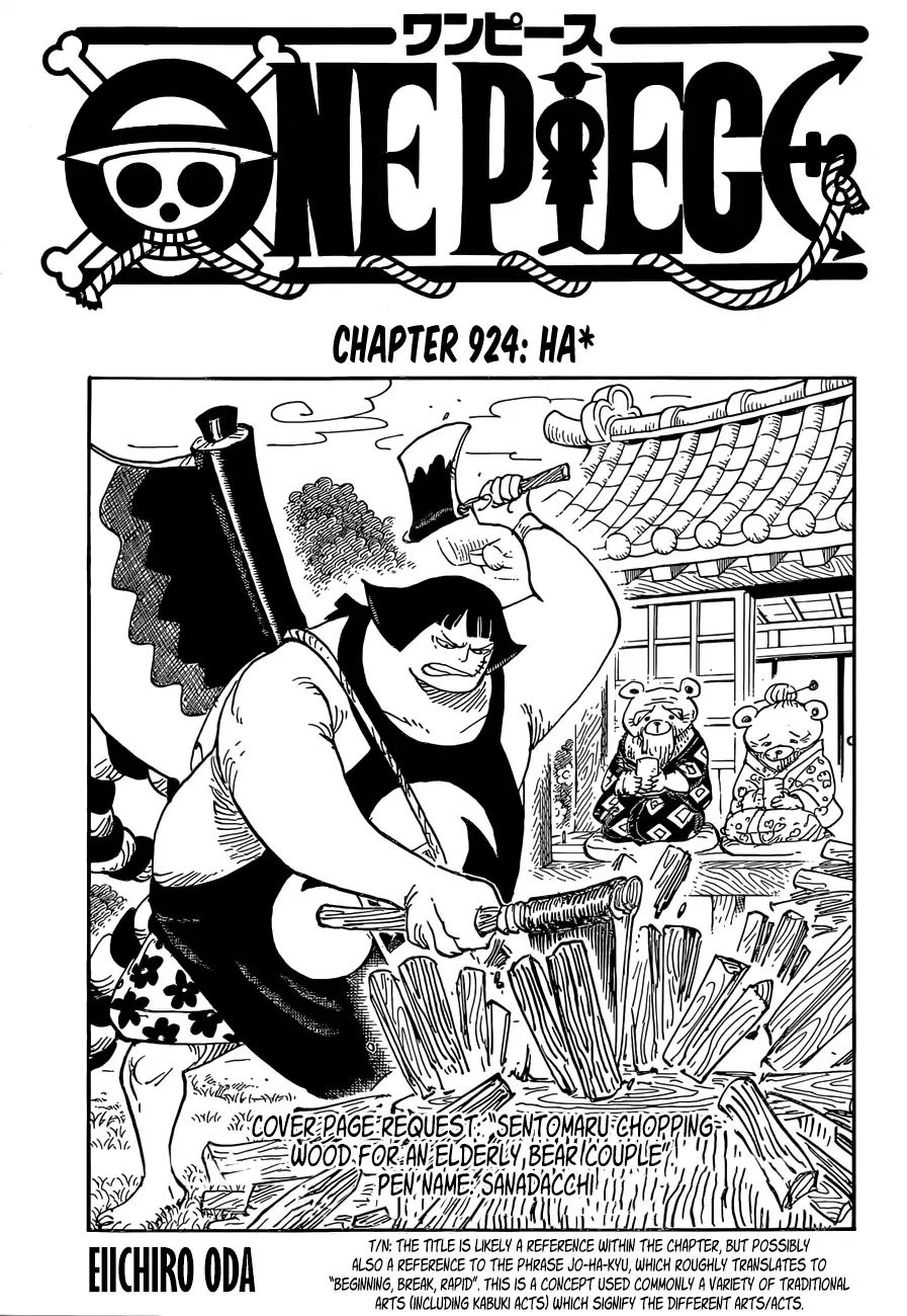 One Piece - Chapter 924: Ha