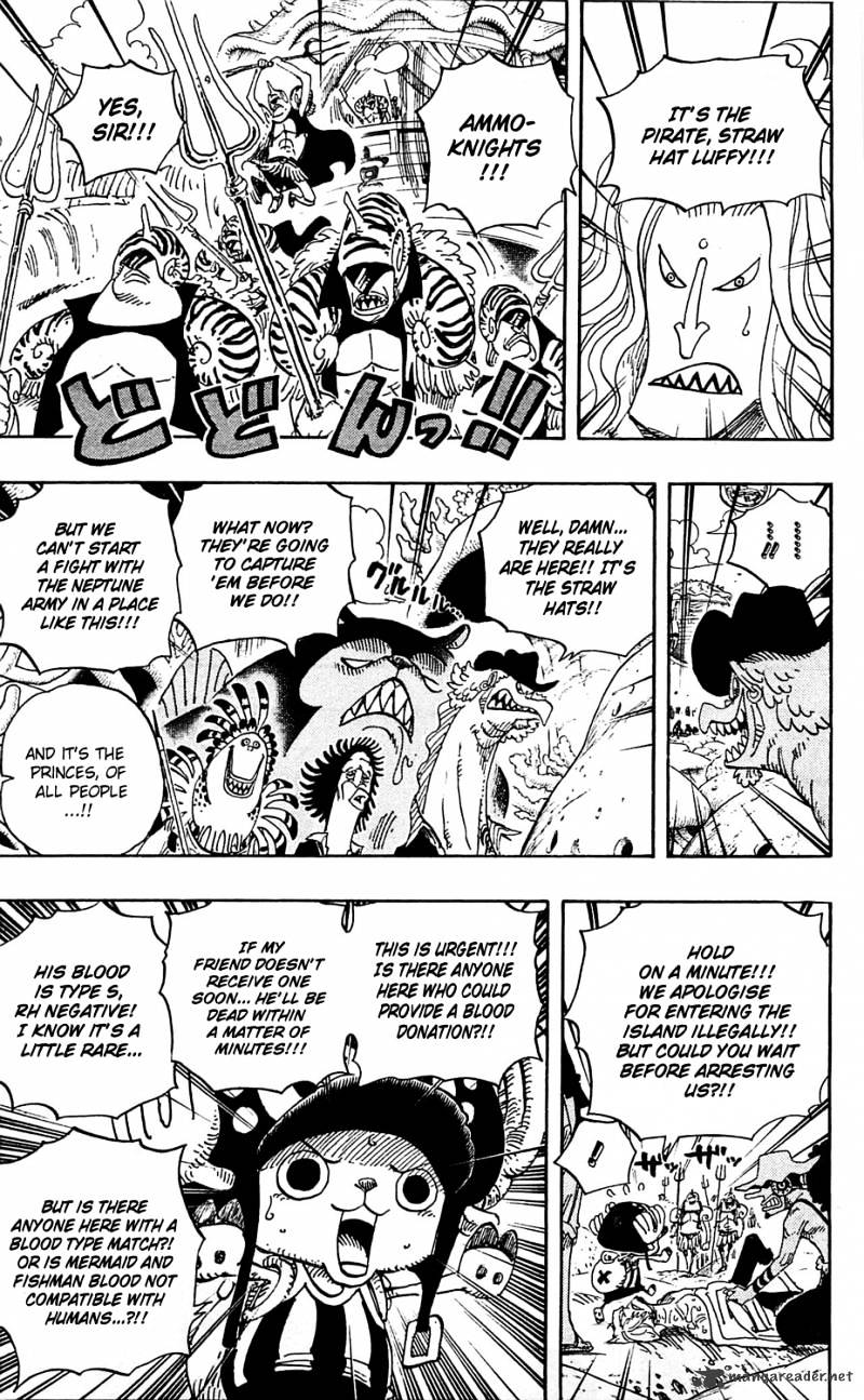 One Piece - Chapter 609 : Adventure On Fishman Island