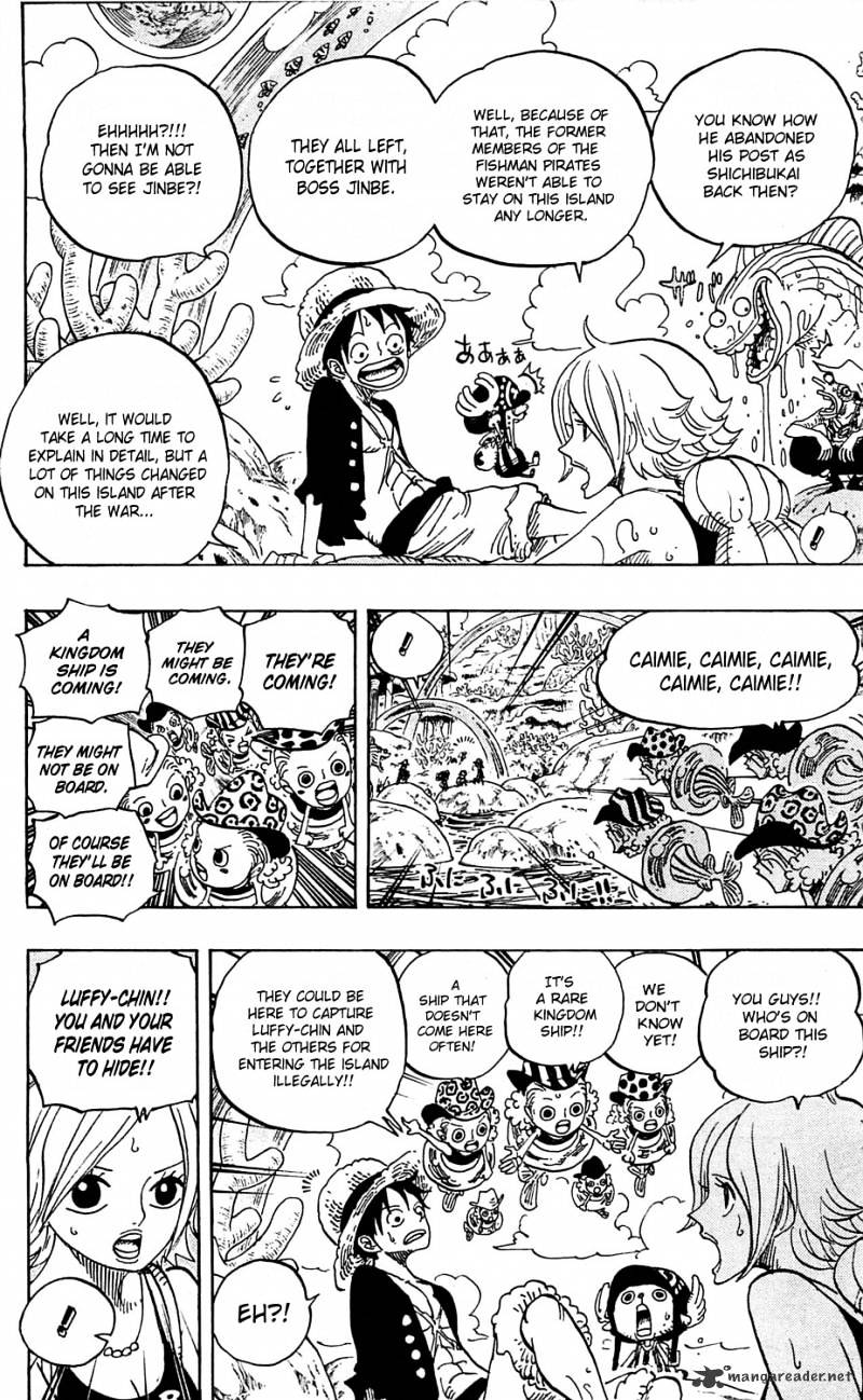 One Piece - Chapter 609 : Adventure On Fishman Island