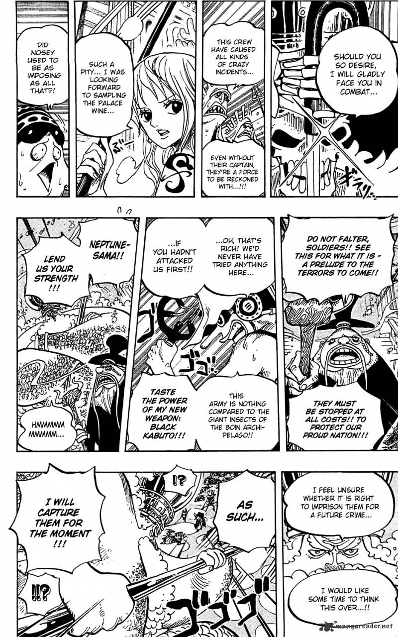 One Piece - Chapter 613 : The Mermaid Princess In Koukaku Tower