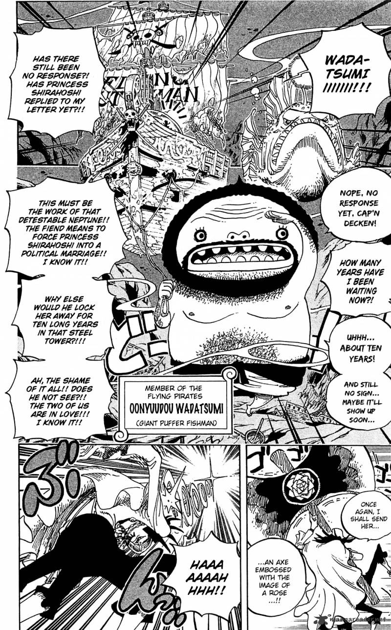 One Piece - Chapter 613 : The Mermaid Princess In Koukaku Tower