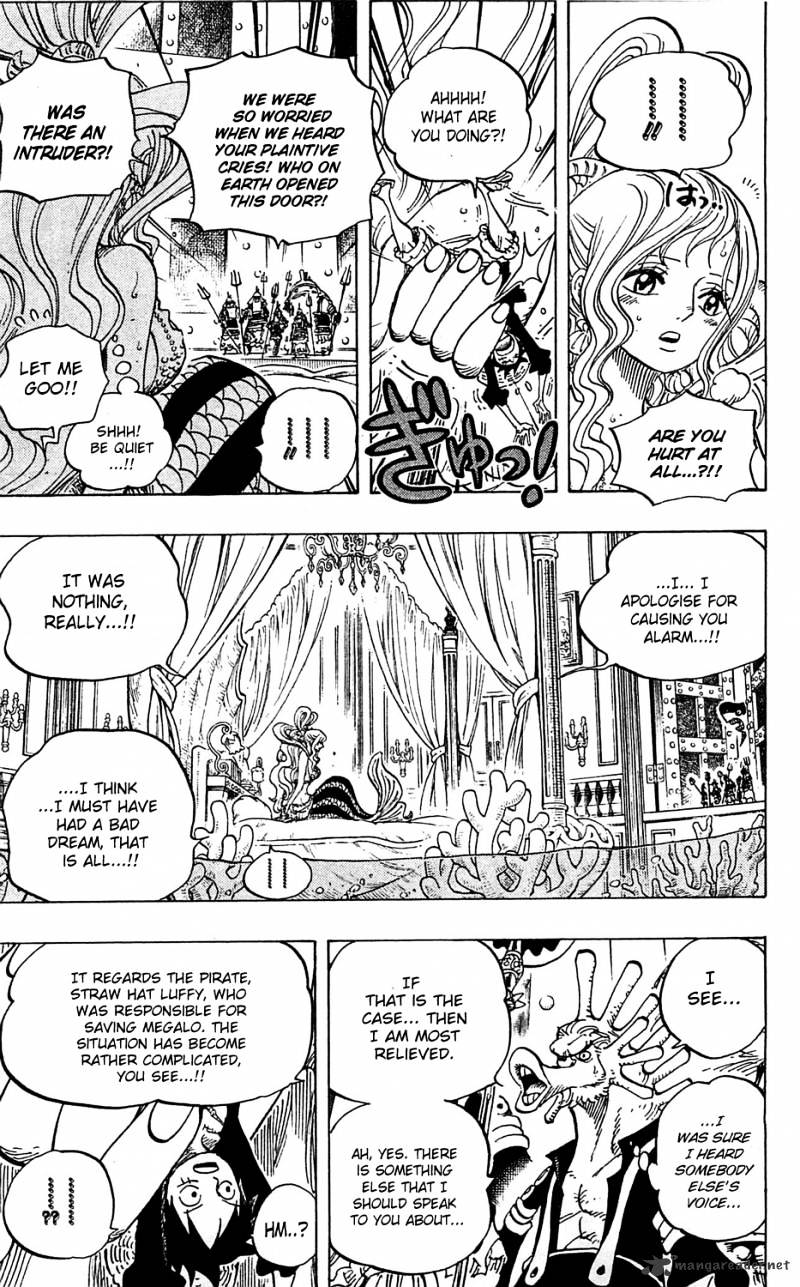 One Piece - Chapter 613 : The Mermaid Princess In Koukaku Tower