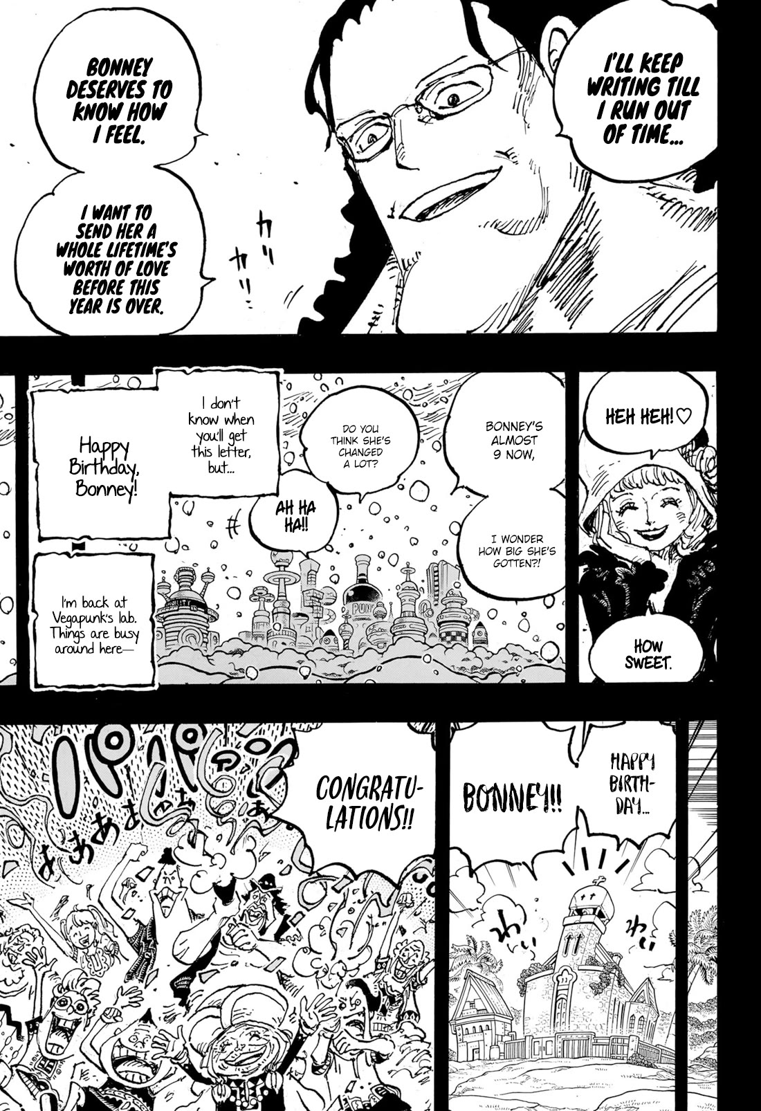 One Piece - Chapter 1101: Dear Bonney