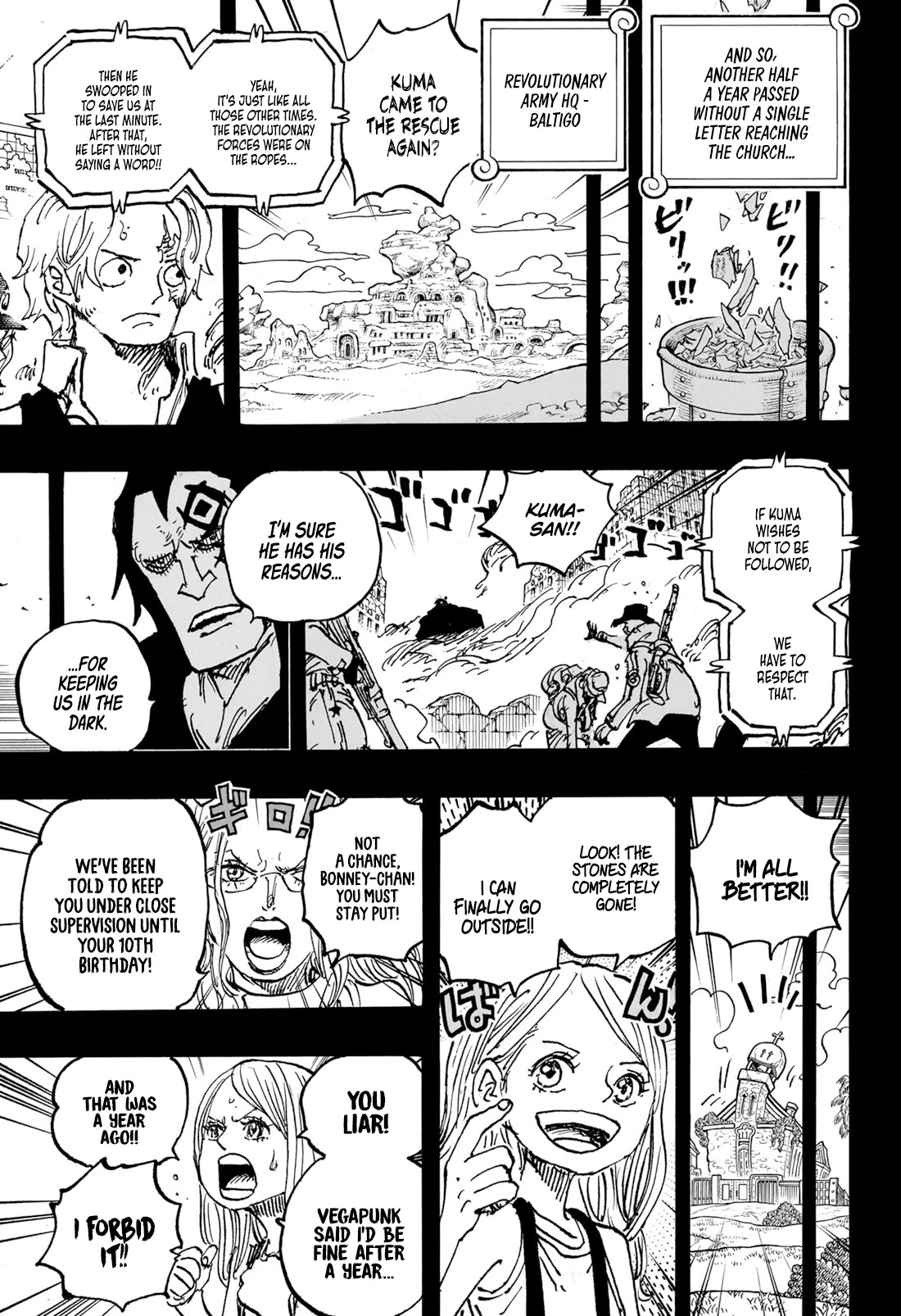 One Piece - Chapter 1101: Dear Bonney